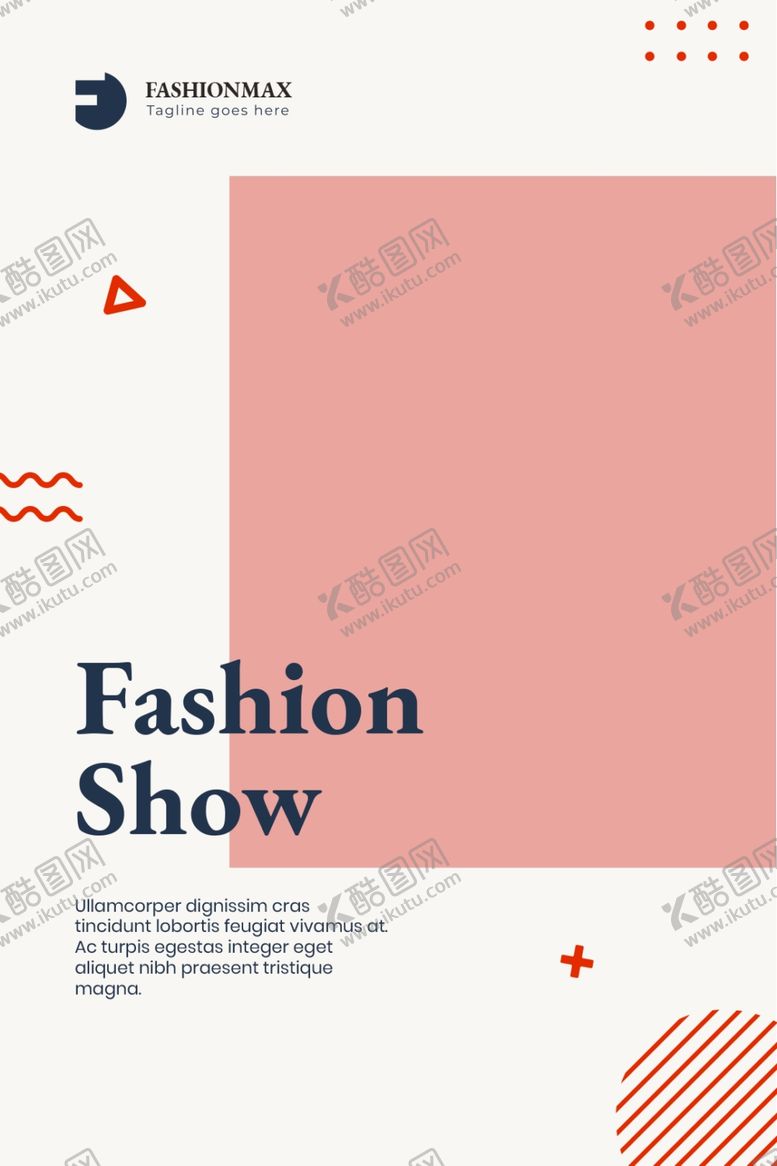 编号：46449210140758091265【酷图网】源文件下载-简约粉色拼接海报