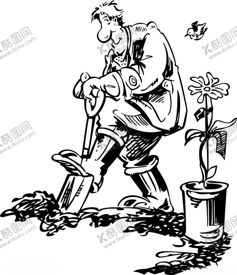 编号：48857702180049091020【酷图网】源文件下载-卡通波比风人物