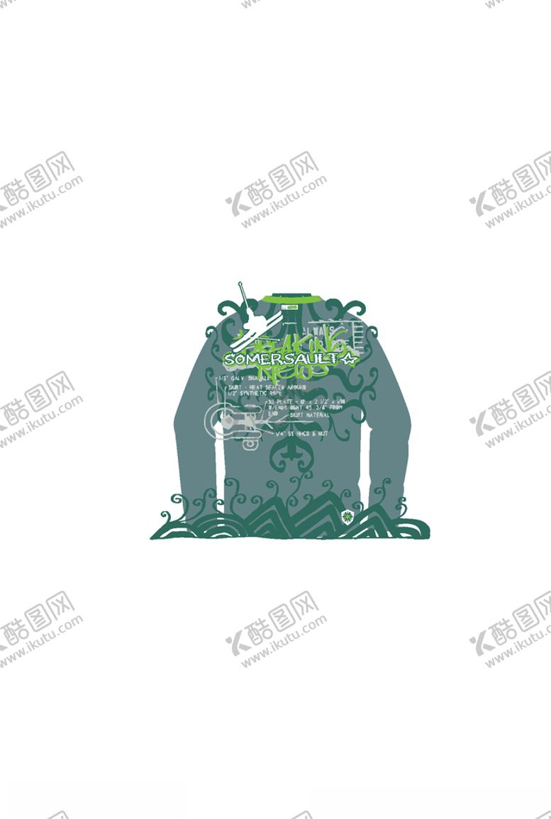 编号：64538906262201006214【酷图网】源文件下载-潮流服装图案
