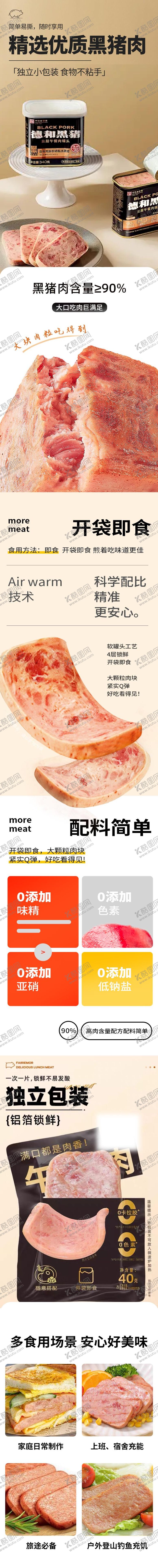 编号：57586412020113512945【酷图网】源文件下载-午餐肉详情页