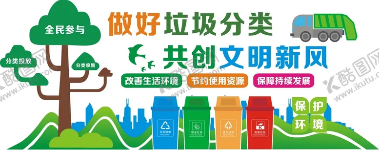 编号：37735601200824271504【酷图网】源文件下载-垃圾分类