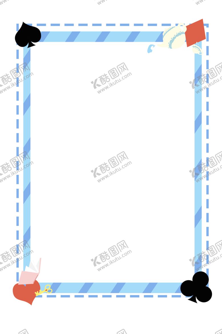 编号：30679706240215336120【酷图网】源文件下载-卡通边框简洁边框