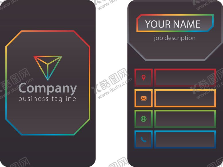 编号：57054210131846151241【酷图网】源文件下载-矢量名片模板