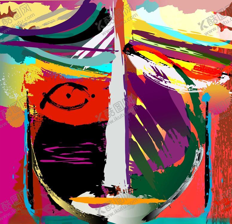 编号：19370209191548109569【酷图网】源文件下载-抽象画