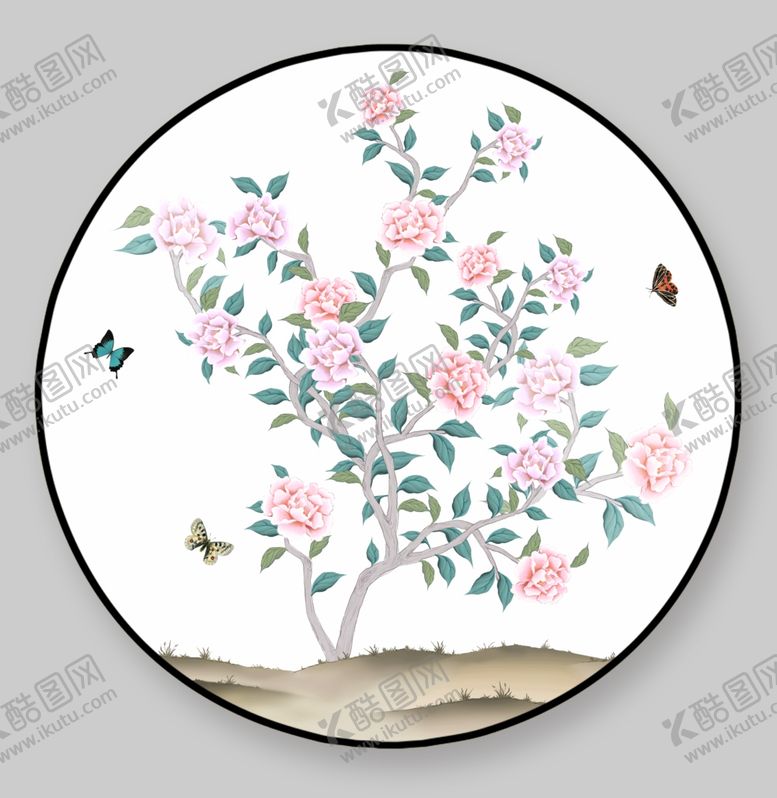 编号：63644509282109491094【酷图网】源文件下载-中式装饰画