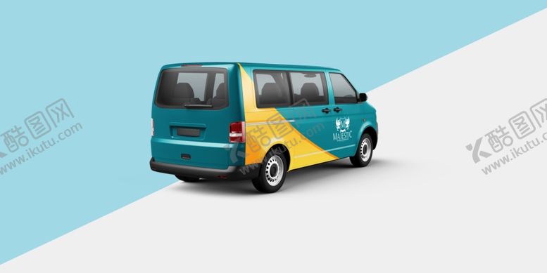 编号：96254210041748049349【酷图网】源文件下载-面包车车身样机