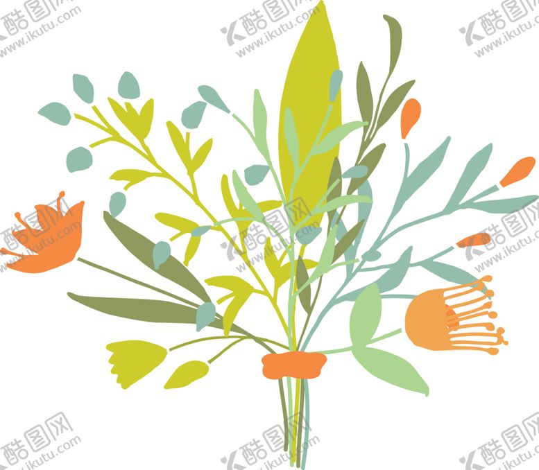 编号：84738110091820037490【酷图网】源文件下载-花草插画