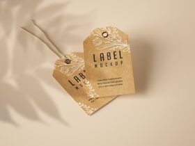 标签牌样机