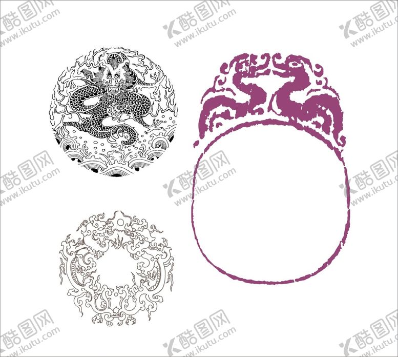 编号：90953401270232349381【酷图网】源文件下载-花纹装饰图案矢量图形