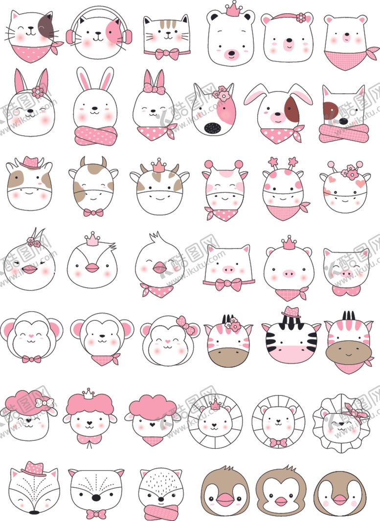 编号：59415810220537258589【酷图网】源文件下载-卡通动物