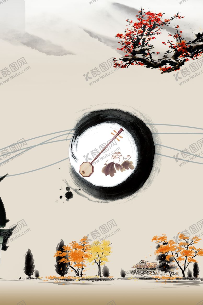 编号：46908610291759372738【酷图网】源文件下载-工笔画