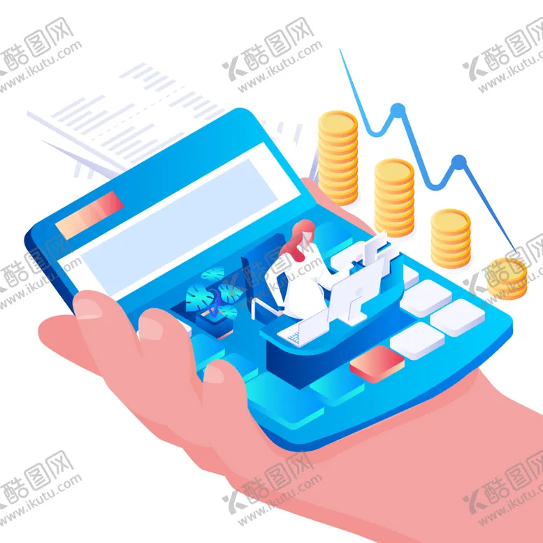 编号：78713512131752032522【酷图网】源文件下载-科技扁平插画卡通3D商务