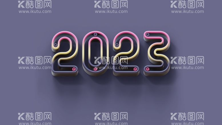 编号：14601012010711106765【酷图网】源文件下载-2023年字体