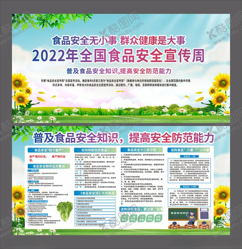 编号：59885205241748019725【酷图网】源文件下载-食品安全无小事群众健康是大事