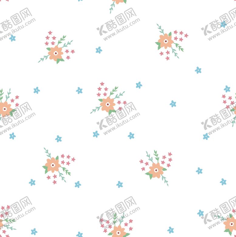 编号：14282302151828304389【酷图网】源文件下载-小碎花
