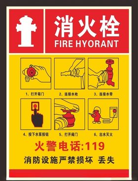 消火栓使用方法