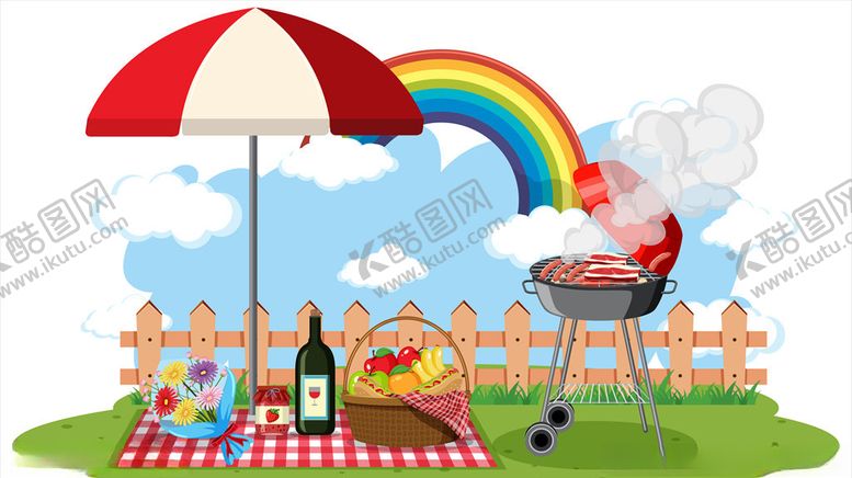 编号：93769409231043063380【酷图网】源文件下载-野炊