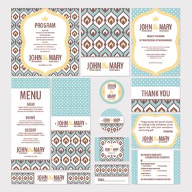 波西米亚风餐饮装饰模板