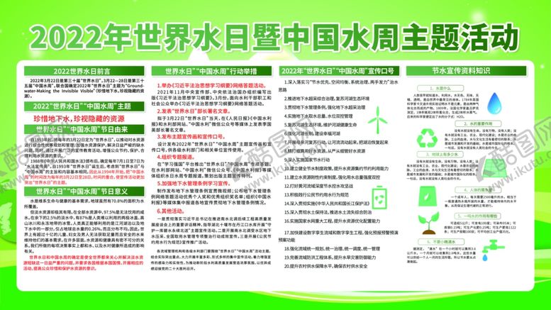 编号：11240602061348086889【酷图网】源文件下载-世界水日