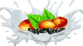 牛奶花生芝麻