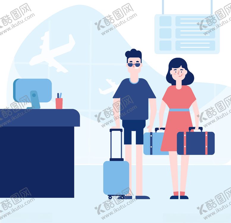 编号：58807105182312078089【酷图网】源文件下载-旅客游客