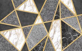 几何图形抽象菱形背景图案地毯