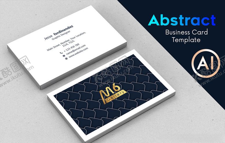 编号：58988606190150212405【酷图网】源文件下载-高端名片