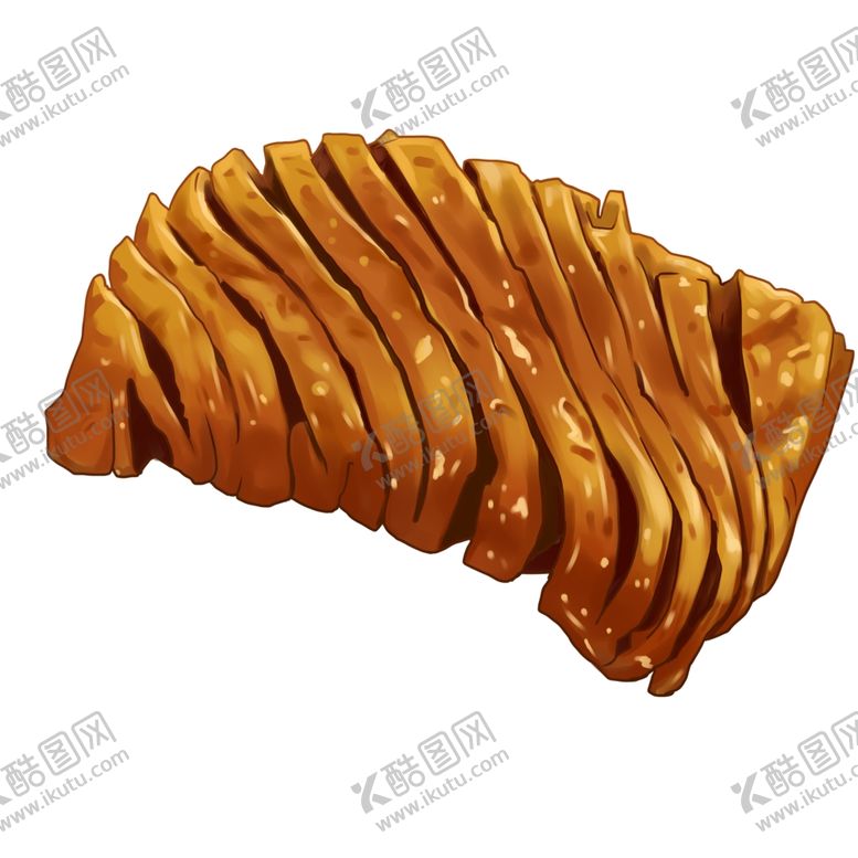 编号：44884601291629425919【酷图网】源文件下载-手绘兰花干豆腐串