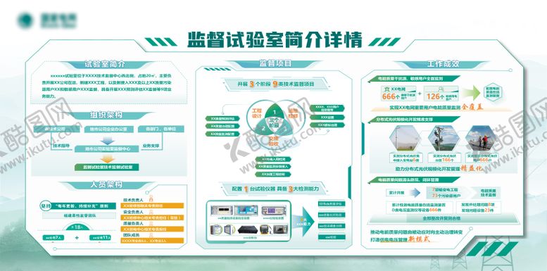 编号：98784707081043151739【酷图网】源文件下载-电网汇报宣传栏海报