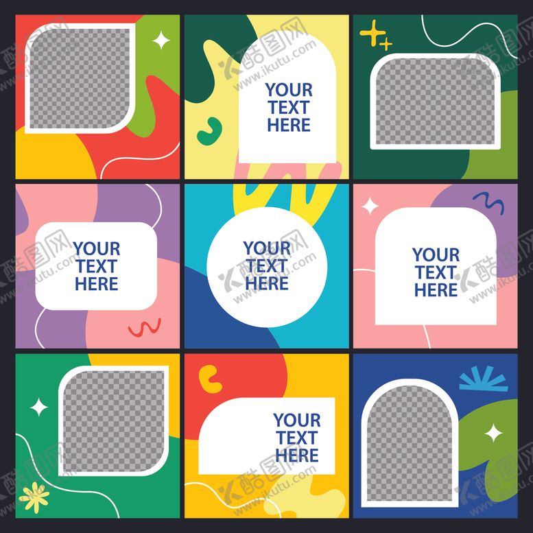 编号：77168204031353314683【酷图网】源文件下载-创意卡通相框