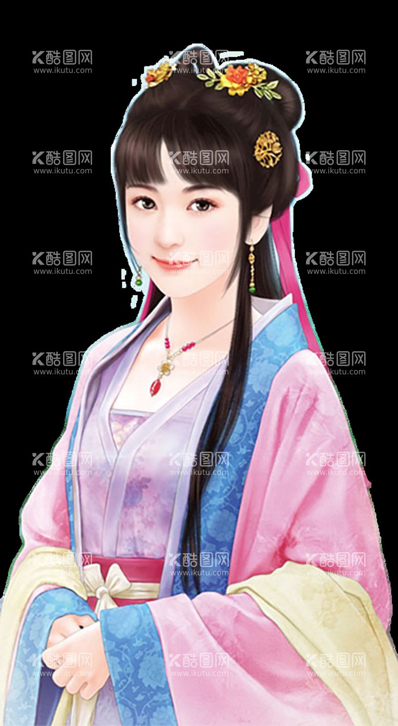 编号：36273411180129213911【酷图网】源文件下载-古装帅哥美女插画图片 