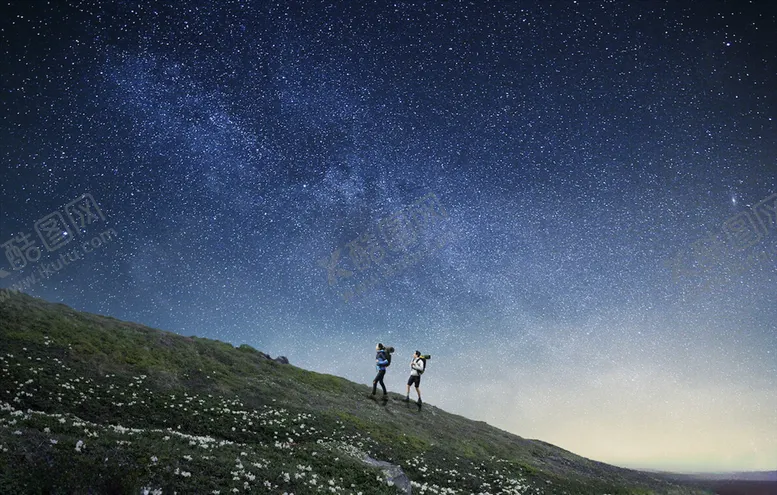 编号：89112104070717198598【酷图网】源文件下载-夜晚星空