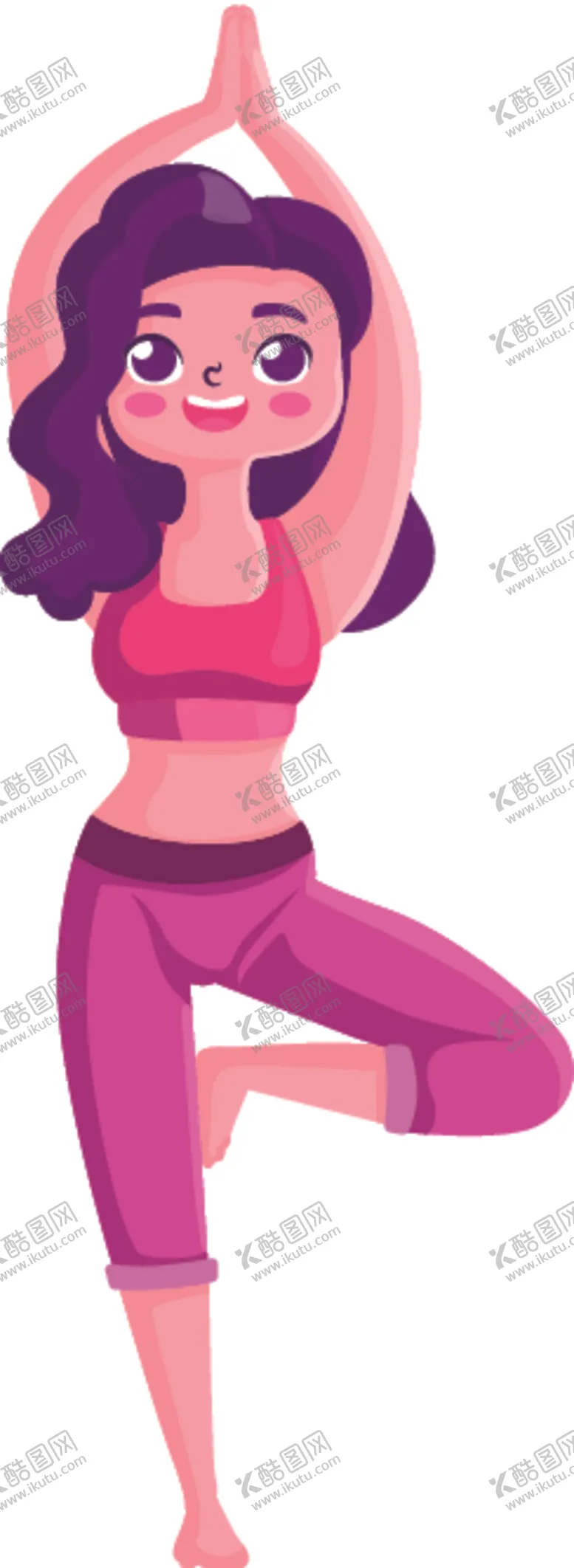 编号：86811405041300173125【酷图网】源文件下载-瑜伽动作