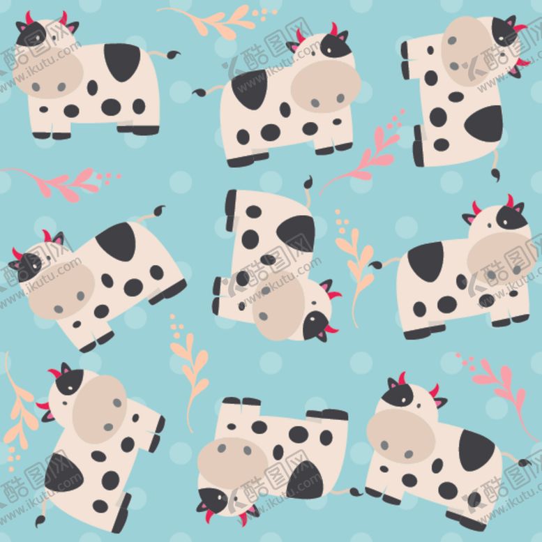 编号：10040810211705522485【酷图网】源文件下载-动物主题矢量插画背景