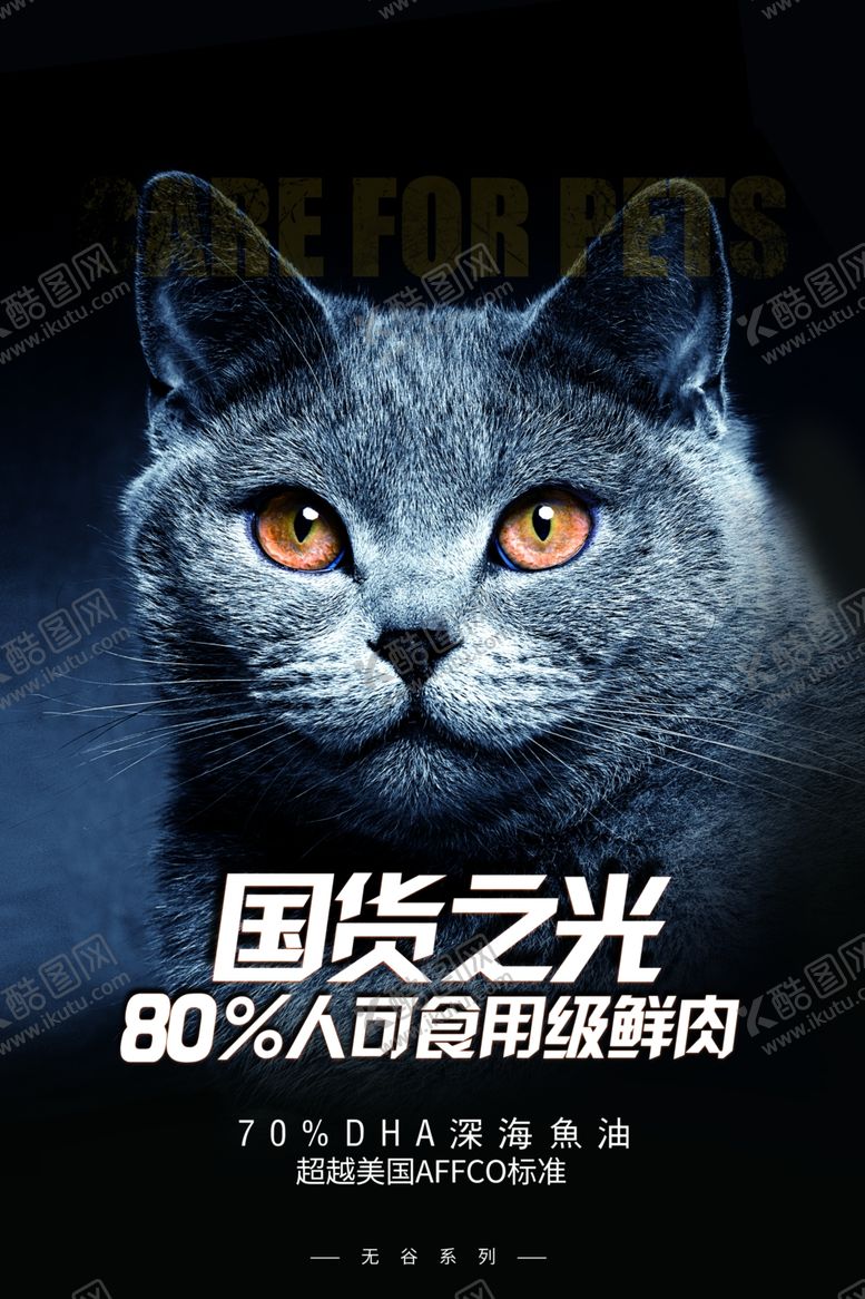 编号：37324803151311363354【酷图网】源文件下载-猫粮展会海报