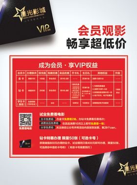 电影院会员卡折扣