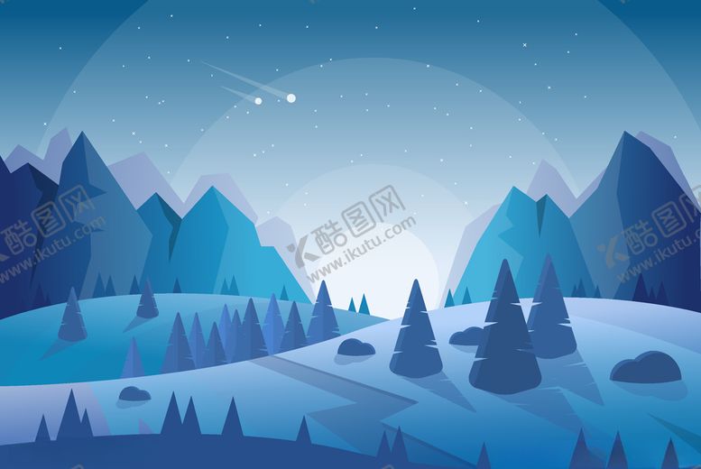 编号：68679109222328415515【酷图网】源文件下载-森林插画