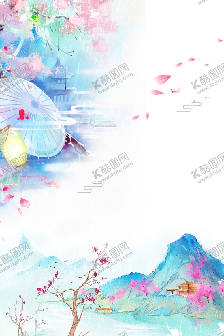 编号：65835505092050412961【酷图网】源文件下载-森系植物清新背景