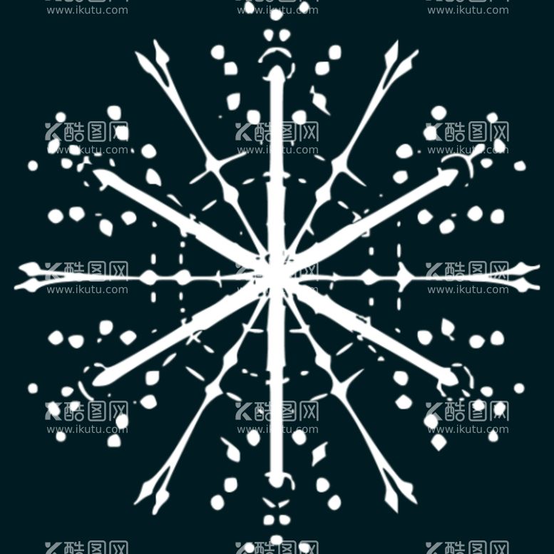 编号：74356610300844381872【酷图网】源文件下载-雪花