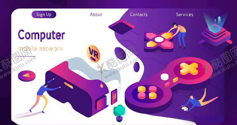 编号：97756210082104192814【酷图网】源文件下载-未来科技玩VR游戏