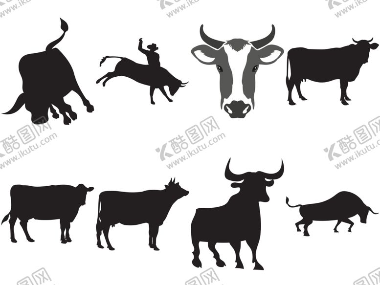 编号：90027910171448165899【酷图网】源文件下载-卡通牛