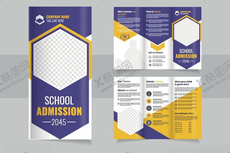 编号：26735511171315468621【酷图网】源文件下载-三折页