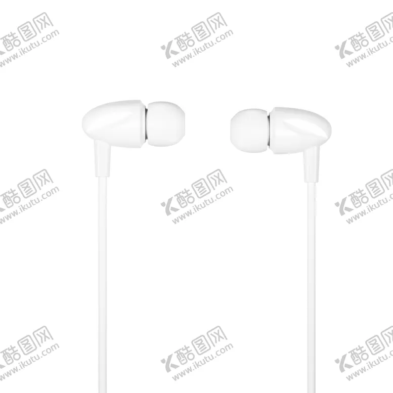 编号：99140901252051435146【酷图网】源文件下载-白色入耳式耳机
