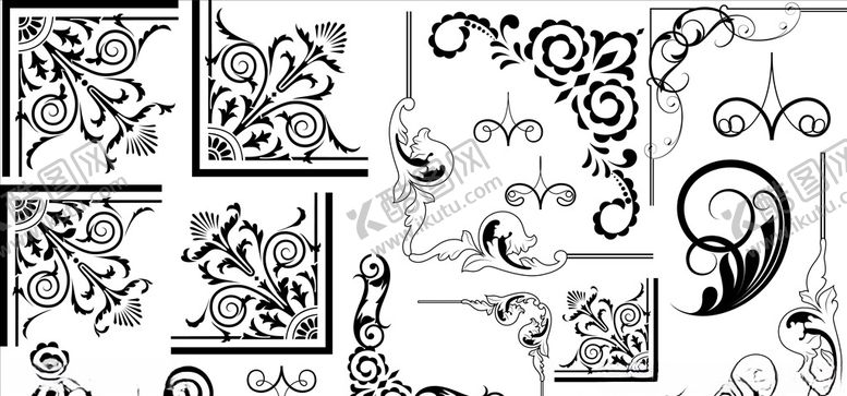 编号：68656610021657063005【酷图网】源文件下载-欧式边框花纹