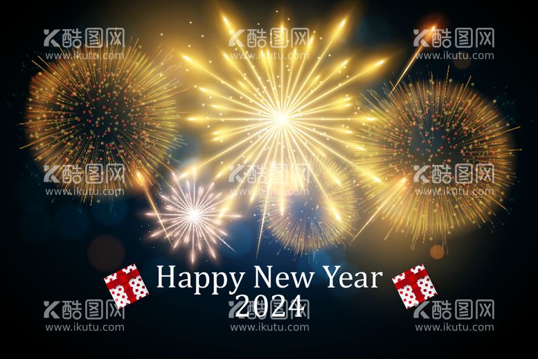 编号：64021312150411126647【酷图网】源文件下载-2024新年元旦