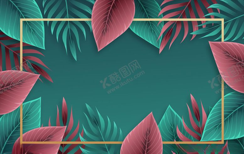 编号：46751609282228095392【酷图网】源文件下载-树叶背景