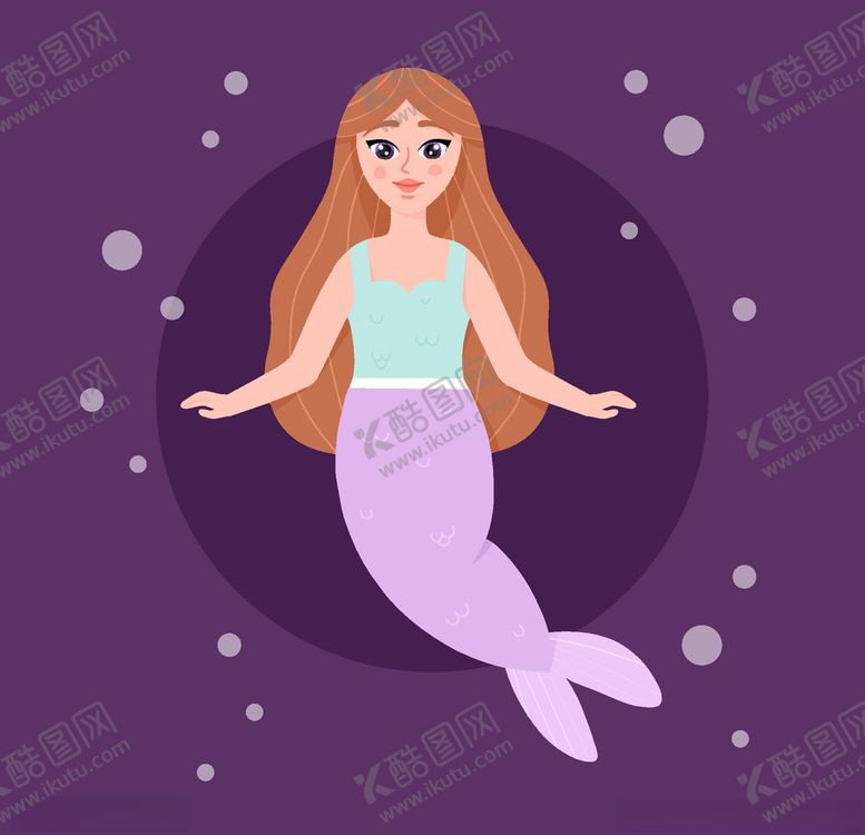 编号：30581910090327577969【酷图网】源文件下载-美人鱼