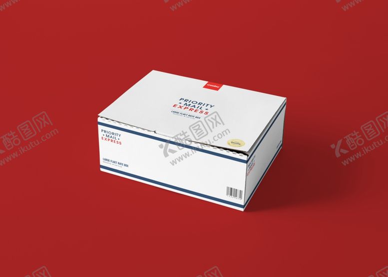 编号：50789209300247525157【酷图网】源文件下载-快递盒样机