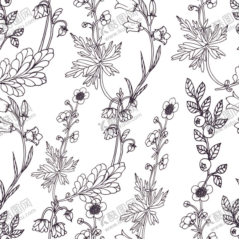 编号：51029709240909455850【酷图网】源文件下载-线条花