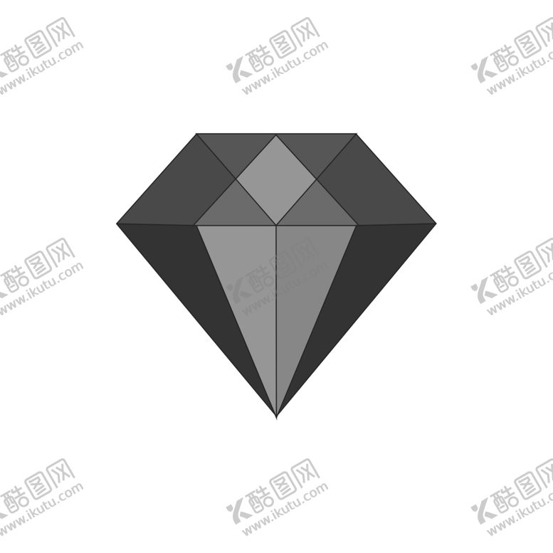 编号：40455810251025213360【酷图网】源文件下载-手绘钻石宝石水晶珠宝免扣素材
